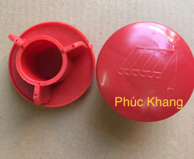 2 cái nắp mủ chụp đầu ống nhôm 63 và ống sắt 34 - mái hiên di động