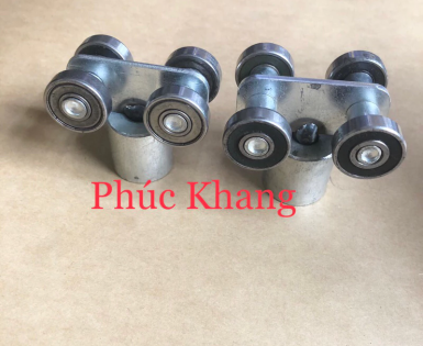Bánh xe treo xoay 360 độ dùng cho cửa lùa xoay - Chạy trên máng 45mm x 30mm và 60m x 30mm
