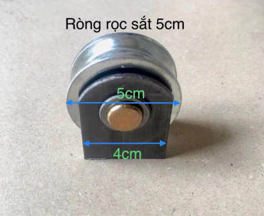 Ròng rọc sắt - puly sắt - ròng rọc mái bạt xếp