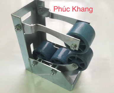 Hộp đỡ giữa mái bạt thả,bạt cuốn loại cao cấp - Bánh xe dày siêu bền