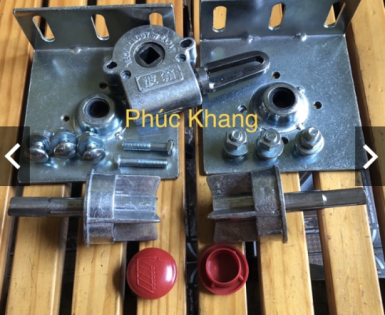 Bộ phụ kiện mái thả,bạt cuốn dày 4li (khế nhôm 60)