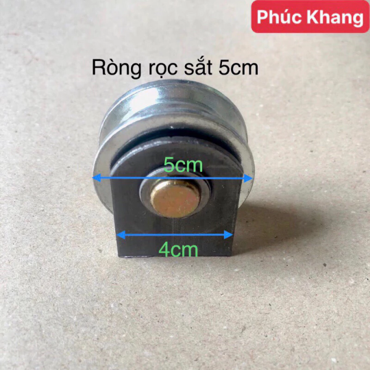 Ròng rọc sắt - puly sắt - ròng rọc mái bạt xếp