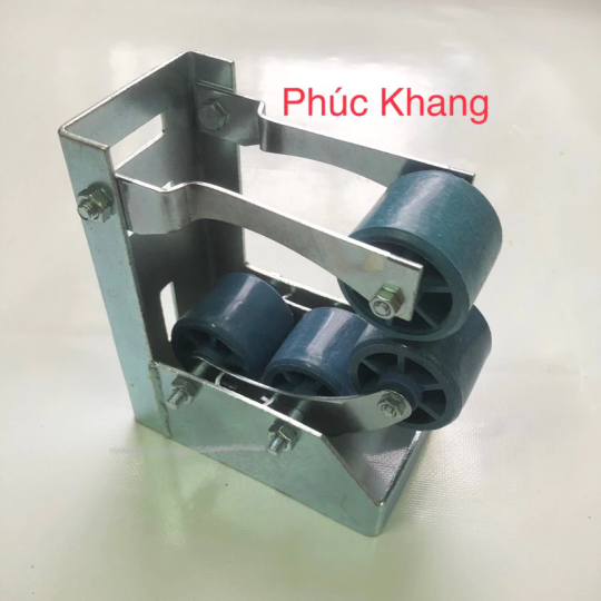 Hộp đỡ giữa mái bạt thả,bạt cuốn loại cao cấp - Bánh xe dày siêu bền