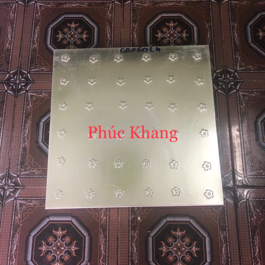 Mâm nghỉ cầu thang sắt - tôn sắt mạ kẽm dày 1.4li